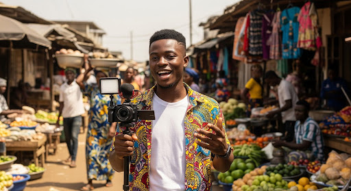 A content creator using Digital Marketing Institute training to create content and earn money online